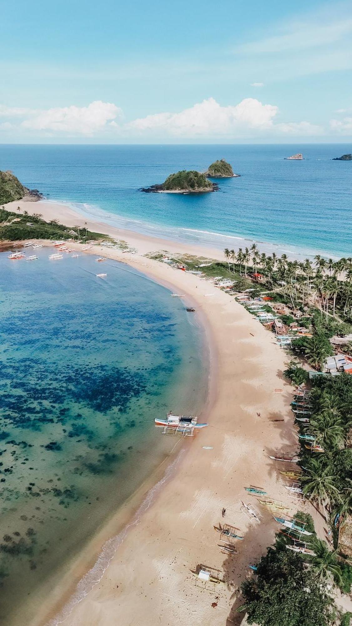 Lazy Juan Beach House Nacpan El Nido Exterior photo